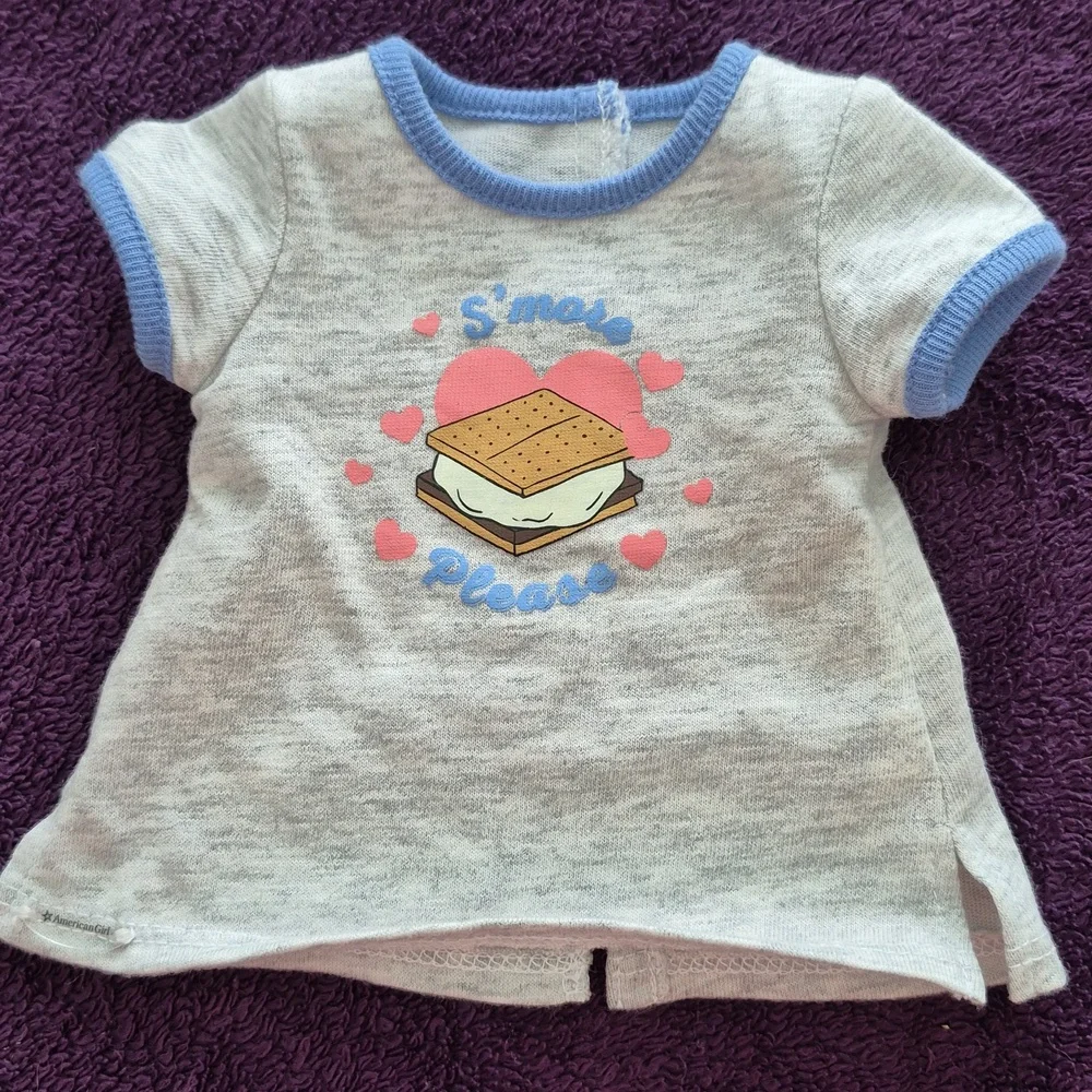 RETIRED American Girl S'more Fun Pajamas For Dolls - Picture 3 of 9